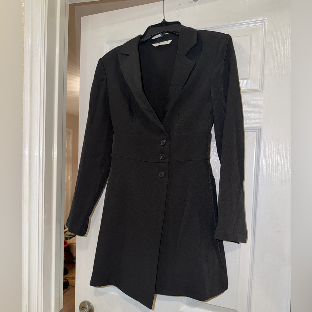 Commense first choice blazer long sleeve short dress